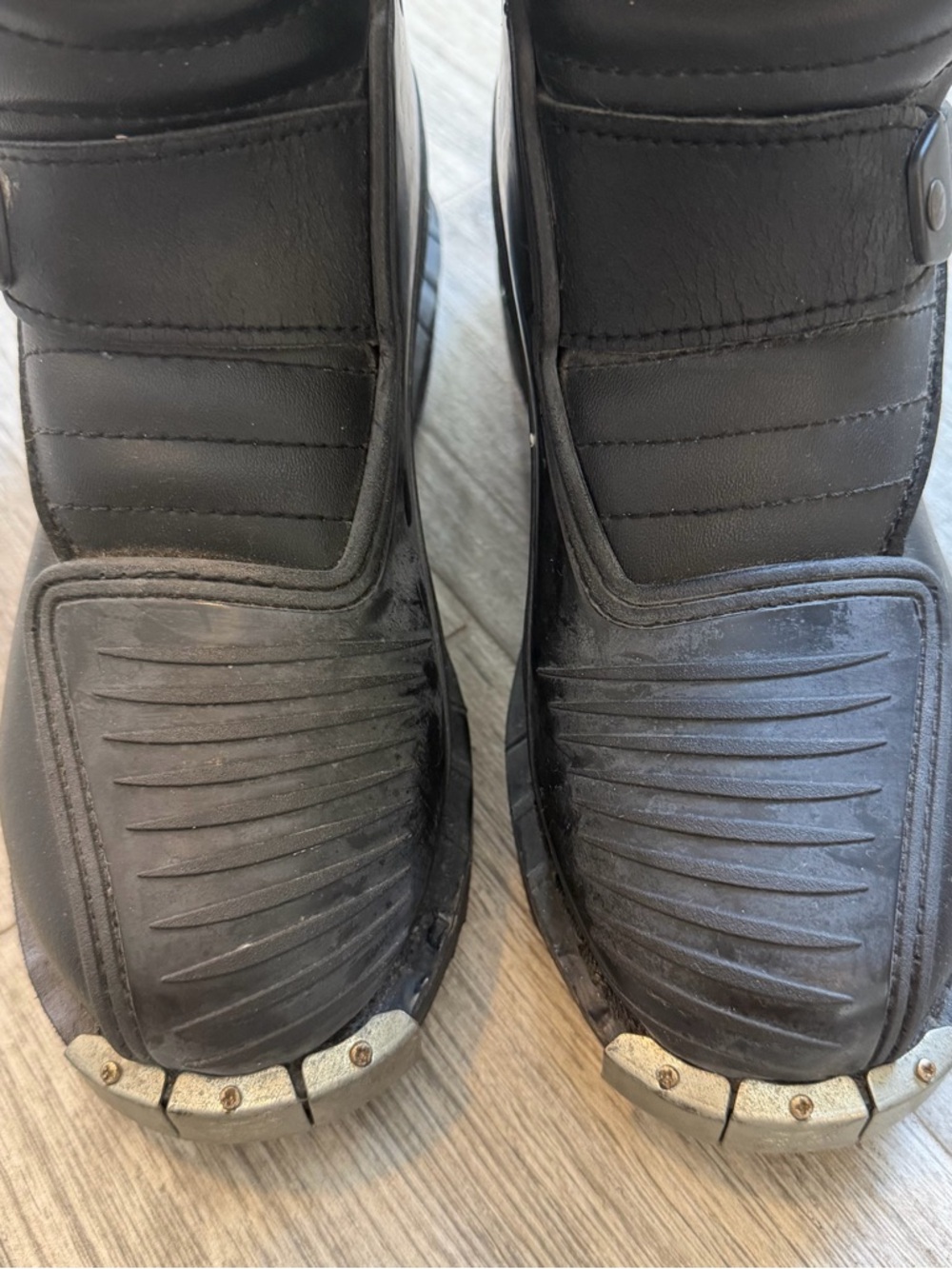 Fox Motocross Motorcycle Boots Tracker JR Youth Size 4 Vintage Y2K - Picture 3 of 13